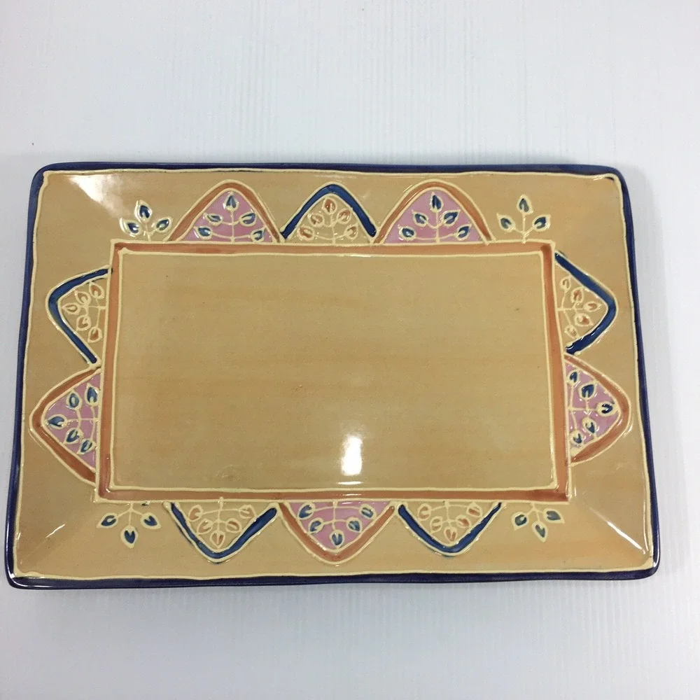 BLOCK BASICS Canyon PLATTER